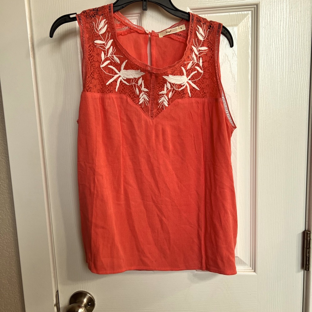 Anthro hazel sleeveless top